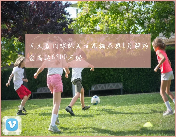 五大豪门球队关注塞梅尼奥1月解约金高达6500万镑